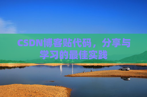 CSDN博客贴代码，分享与学习的最佳实践
